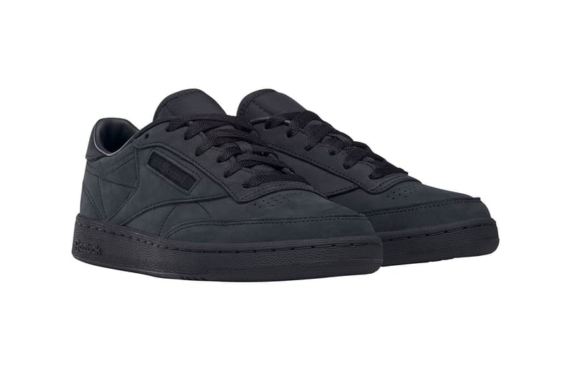 JJJJound × Reebok Club C 85 Nubuck Black