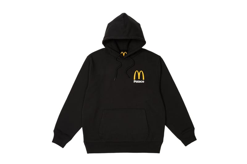 新品 Palace マクドナルド 即日発送可能　パーカー　国内未発売カラーブラック