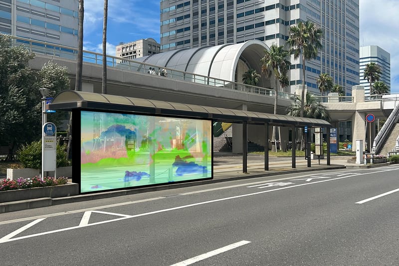 ヨシロットンの代表作を陸・海・空で魅せるインスタレーションが開催