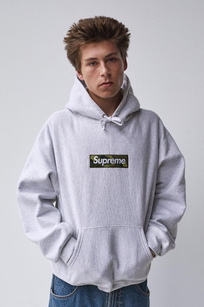 予約販売 supreme Farfetch logo ボックスロゴ パーカー メンズ