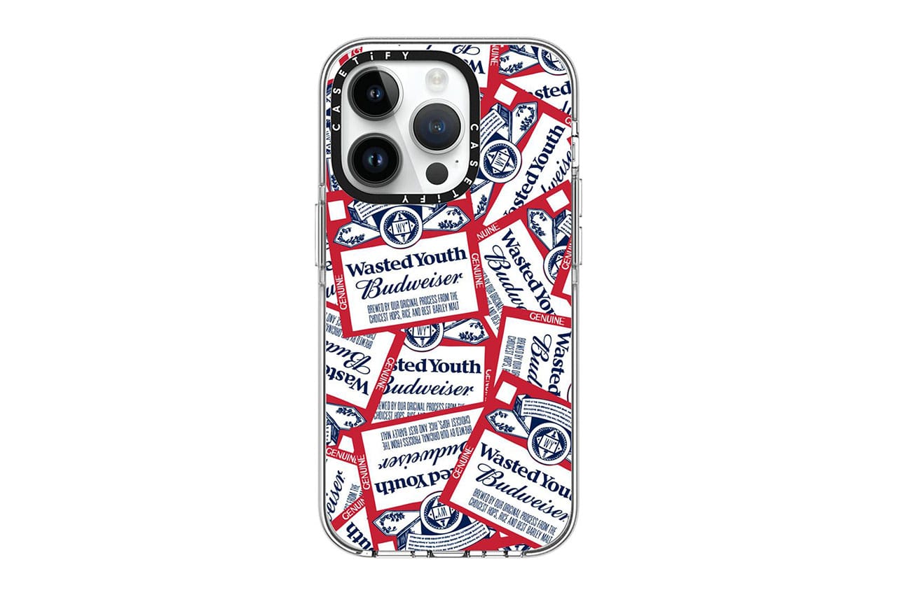 CASETiFY  Wasted Youth Budweiser Case