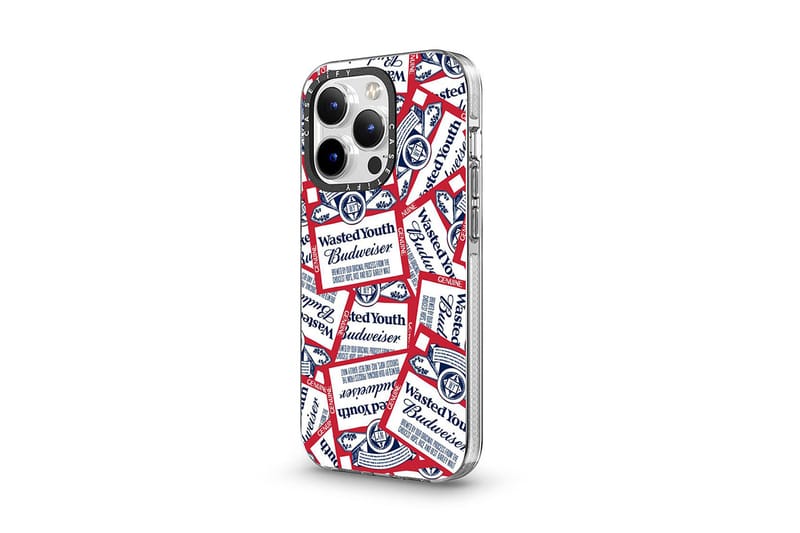 国産品 iPhone用ケース Casetify Wasted Youth Budweiser Sticker