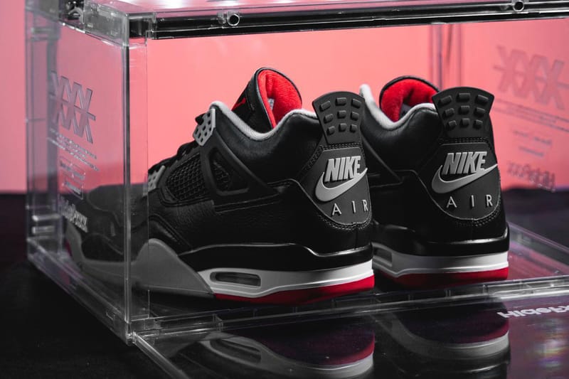 Air jordan 4 bred retail sale