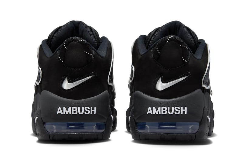 AMBUSH × Nike Air More Uptempo Low Black