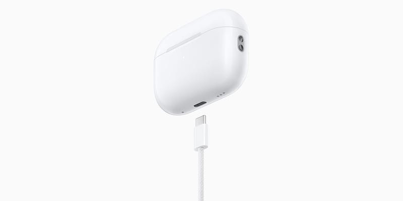 Apple が USB-C ポートを備えた AirPods Pro 2 を発表