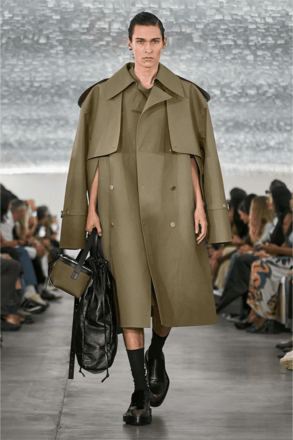 46 ジルサンダー jil sander トレンチコート prada oamc