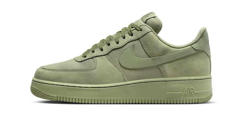 Nike Air Force 1 Low Premium からレトロな雰囲気の新作 “Oil Green ...