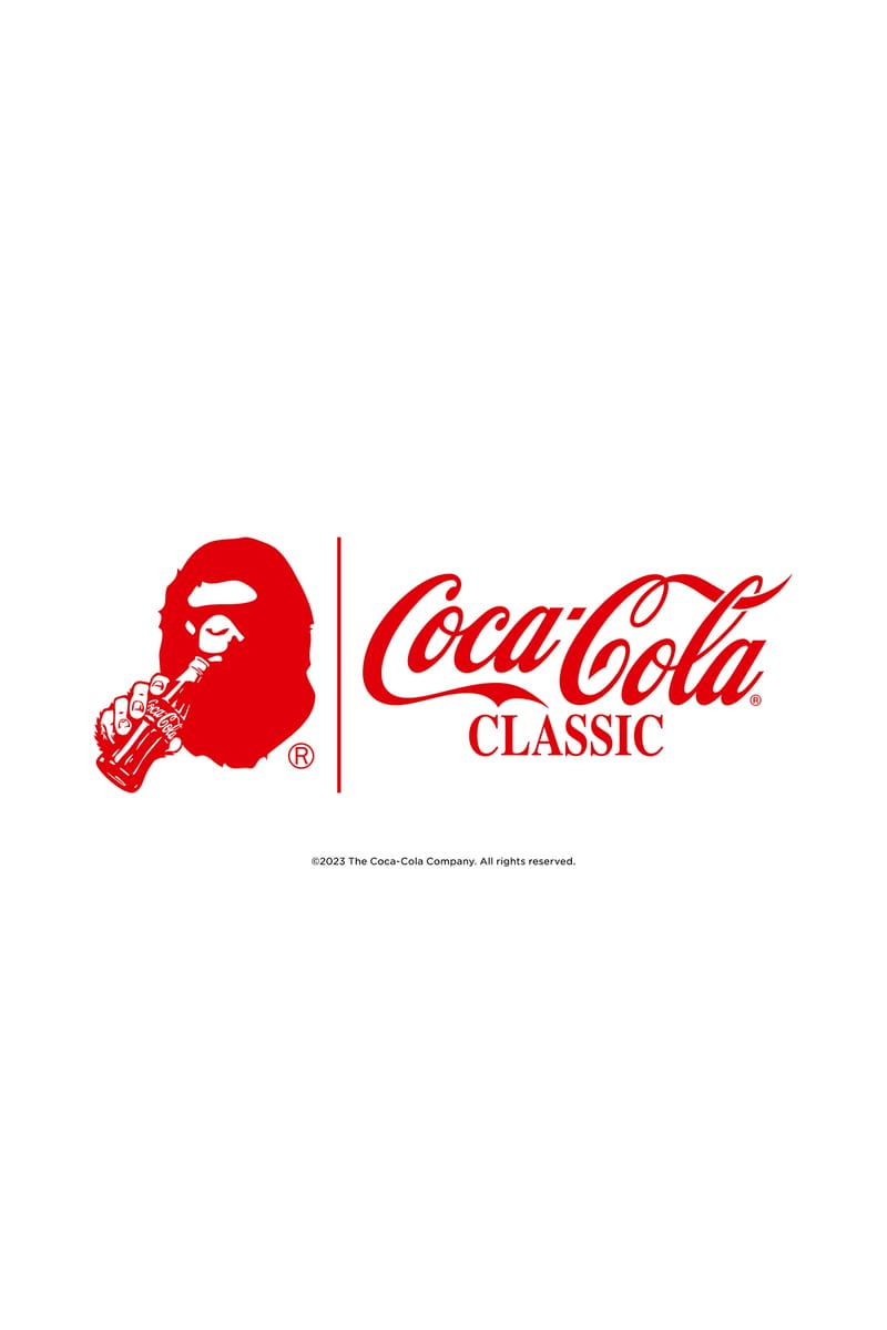 A BATHING APE x COCA COLA ロンT ベイプ エイプ-