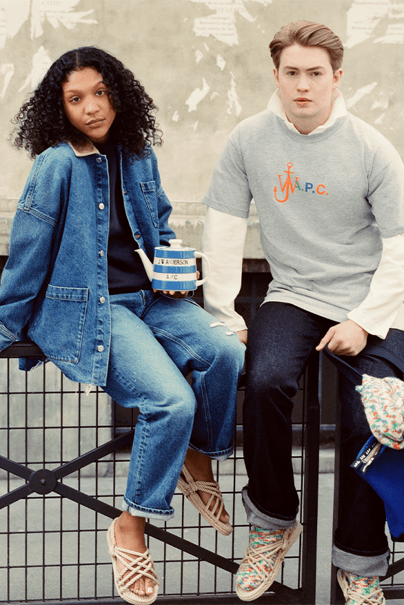 A.P.C. JW ANDERSON カバーオール A.P.C. x JW アンダーソンのコラボコレクションがローンチ