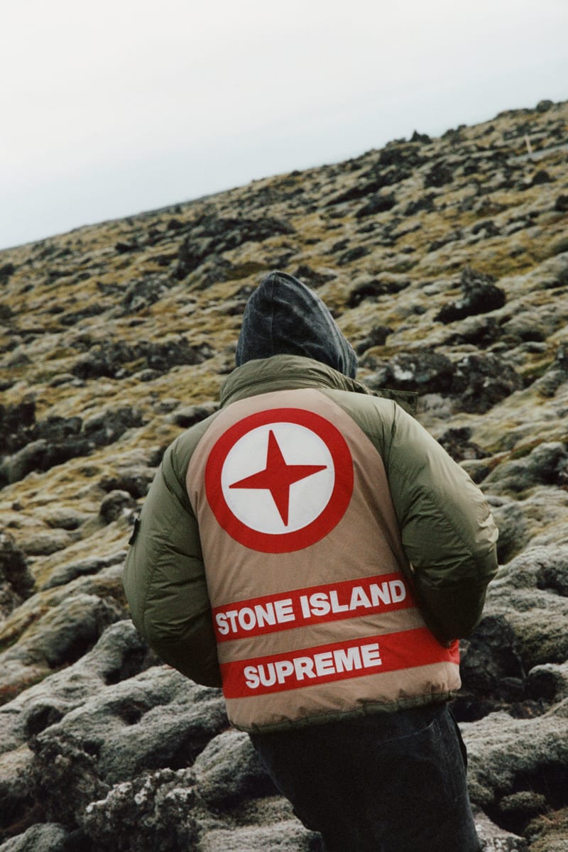supreme ✖️ STONE ISLAND コラボキャップ - キャップ