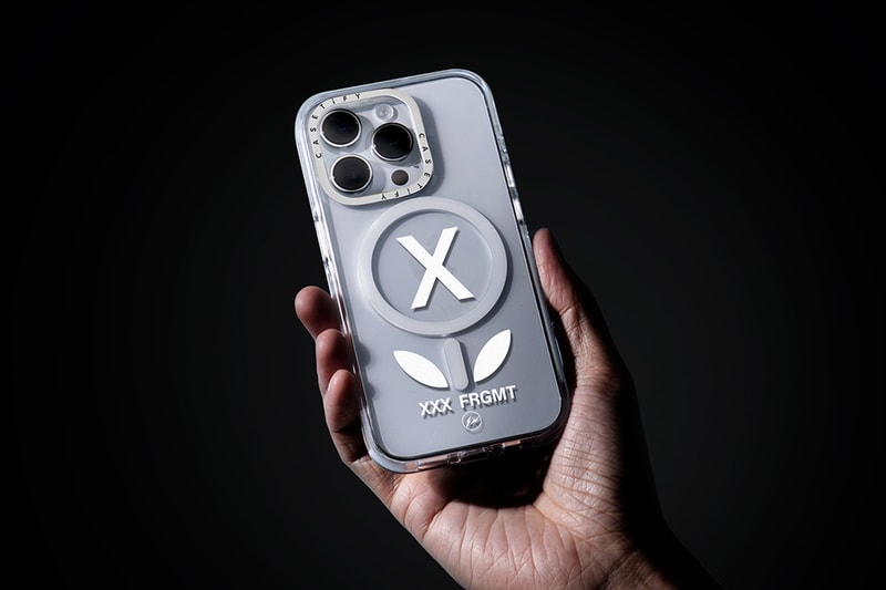 The GOD SELECTION XXX x fragment design x CASETiFY Flower White Case Is Where Streetwear Finally Gets Serious About Your Phone — image 3