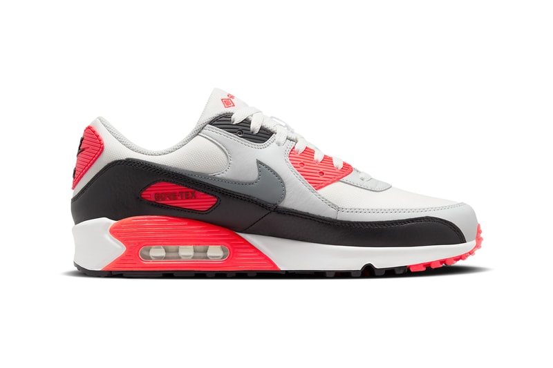 air max 90 infrared on feet