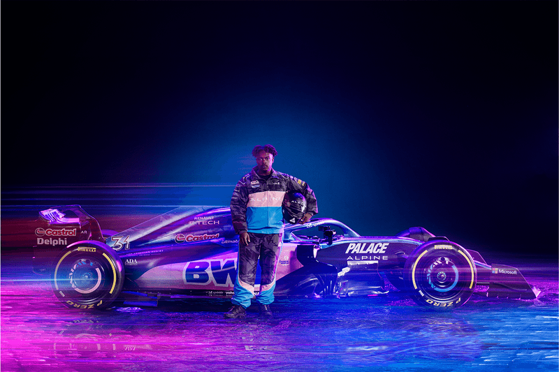 パレスがカッパとBWTアルピーヌF1チームとのコラボを発表 | Hypebeast.JP
