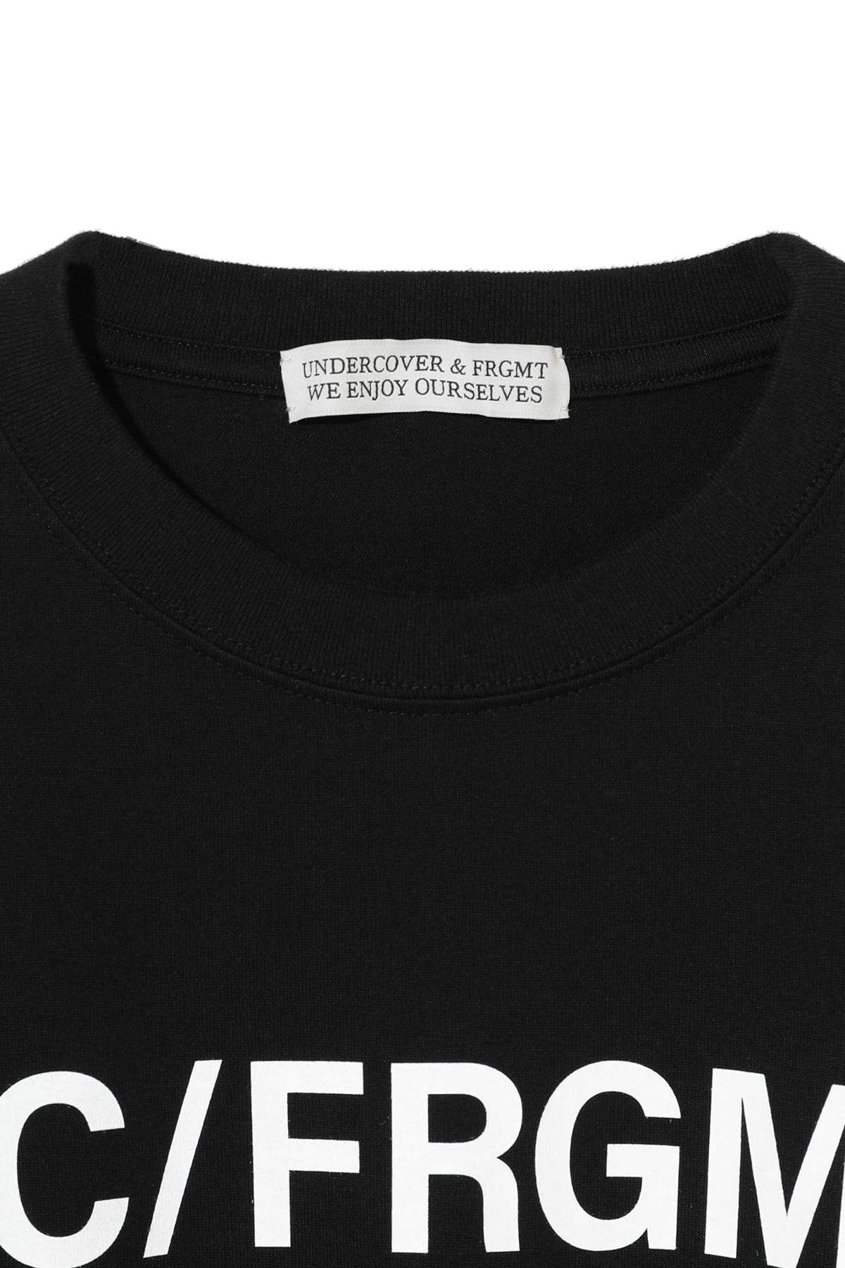4 アンダーカバー  x フラグメント　Tシャツ　黒　undercover新品未使用