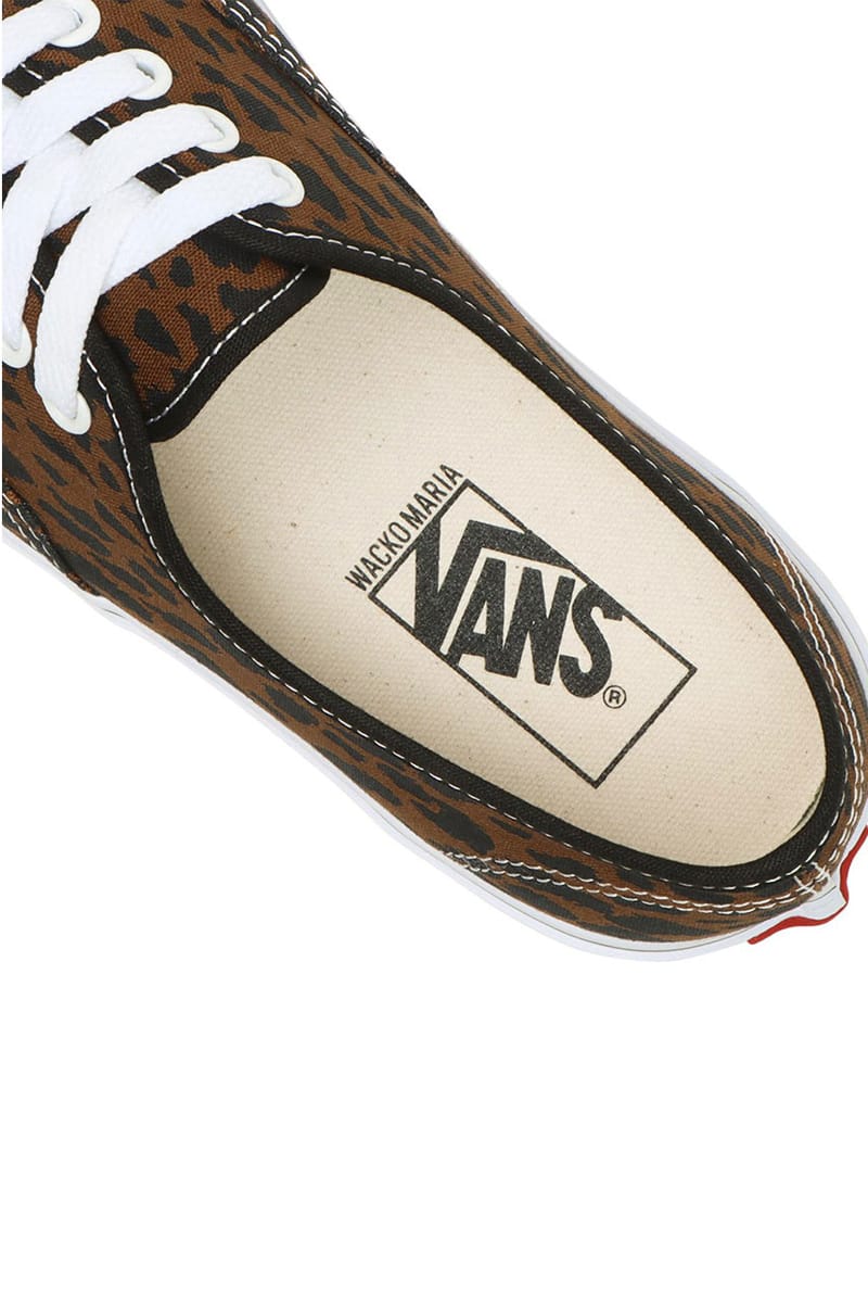 WACKOMARIA   VANS  V44 AUTHENTIC ブラウンレオパードブラウン