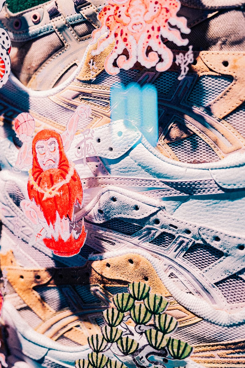 ASICS が国内を代表するタトゥーアーティスト3名を招聘したアート