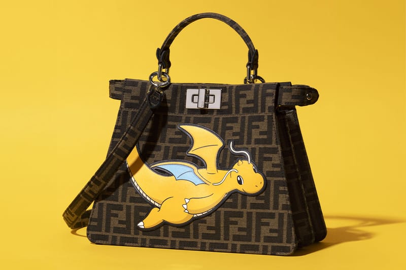 FENDI×FRGMT×POKEMON フェンディ ポケモン ゴールド ピアスフェンディ