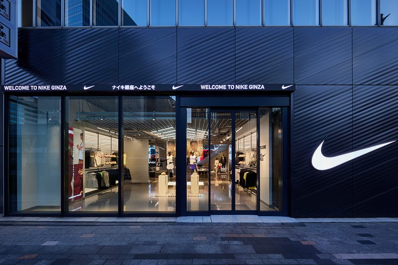 Nike store 2025 in ginza