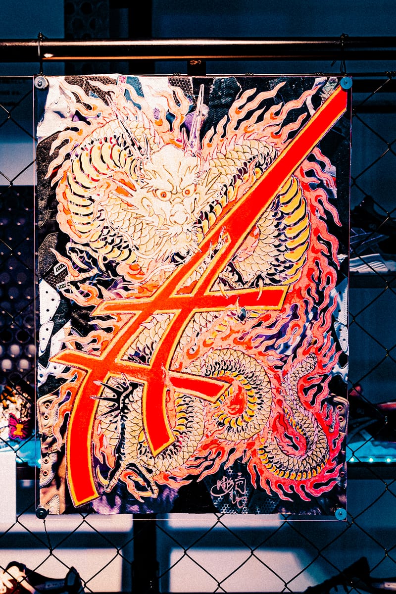 ASICS が国内を代表するタトゥーアーティスト3名を招聘したアート