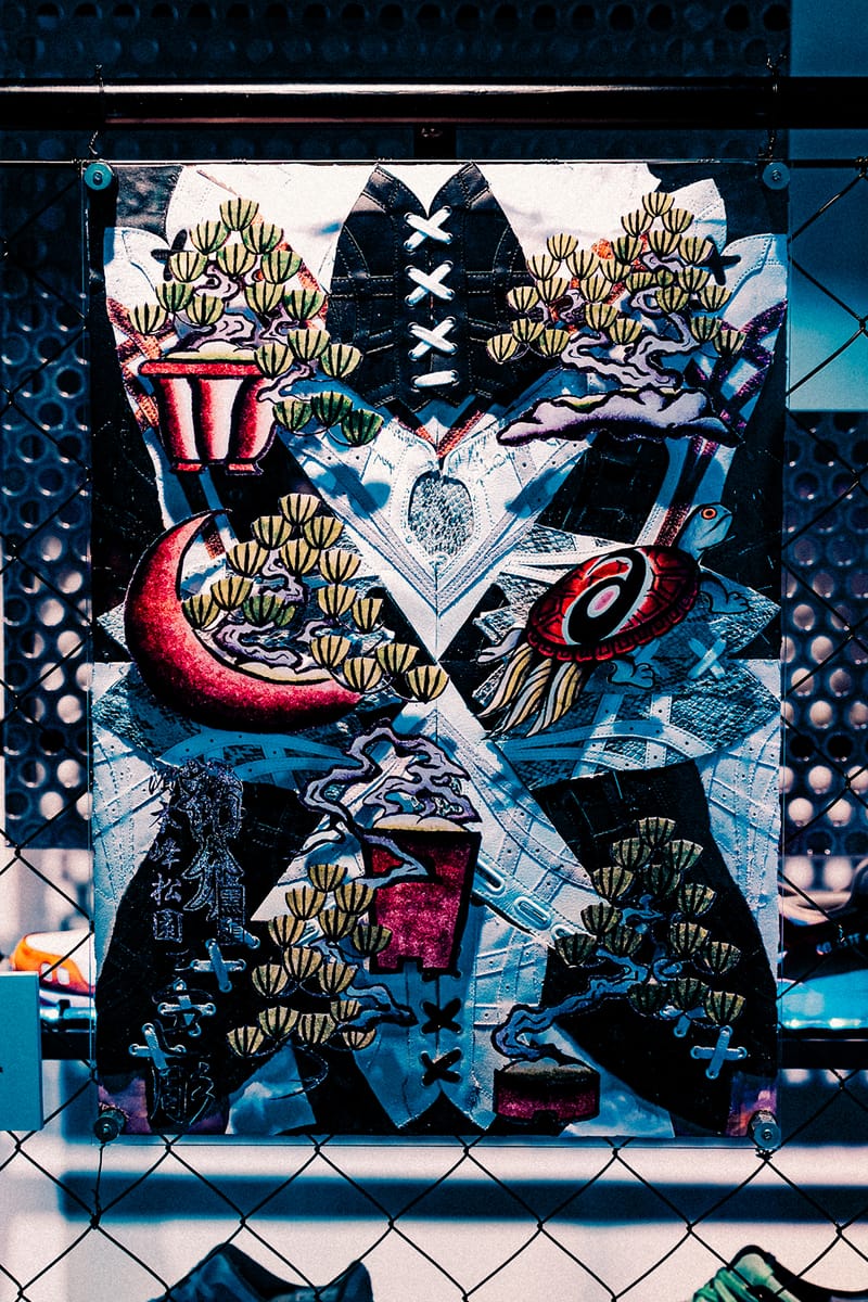 ASICS が国内を代表するタトゥーアーティスト3名を招聘したアート