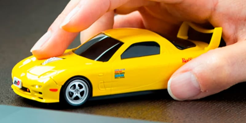 最新発見 頭文字D 高橋啓介のマツダ RX-7 FD ワイヤレスマウスが登場 ルアー・フライ