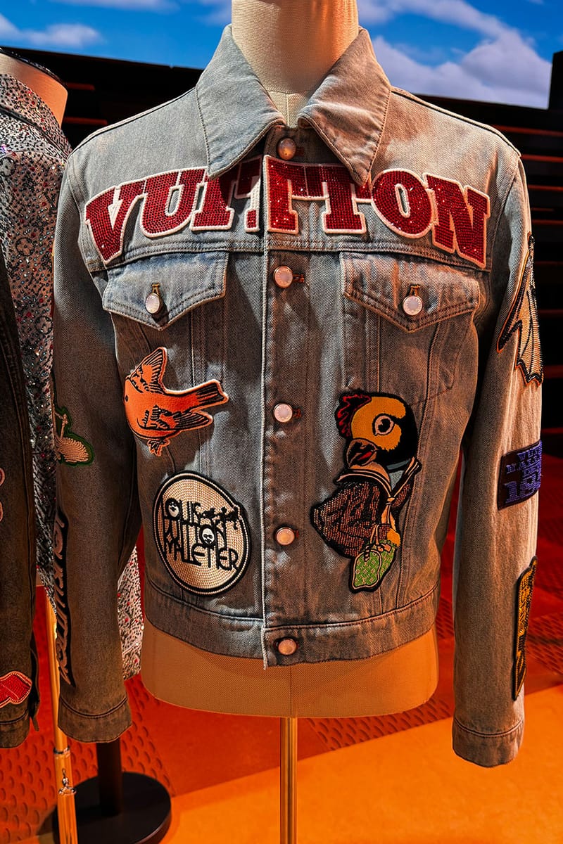美品 LOUIS VUITTON ウール ピーコート レッド クリスマスカラー