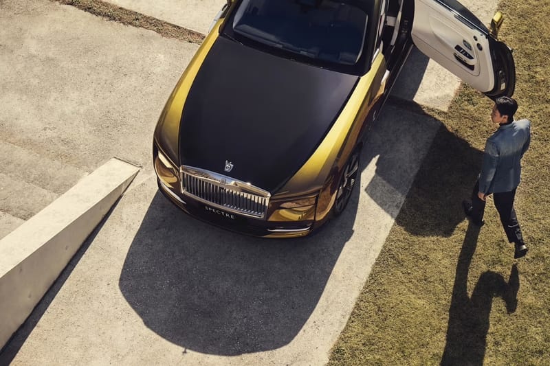 Rolls Royce VIP カスタムシガーアシンクゴールド置き型灰皿