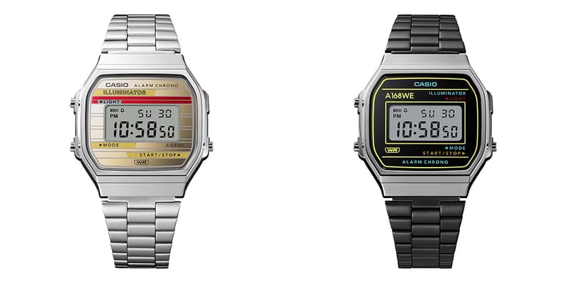 カシオの定番A168からカード型電卓をモチーフとした新色が登場