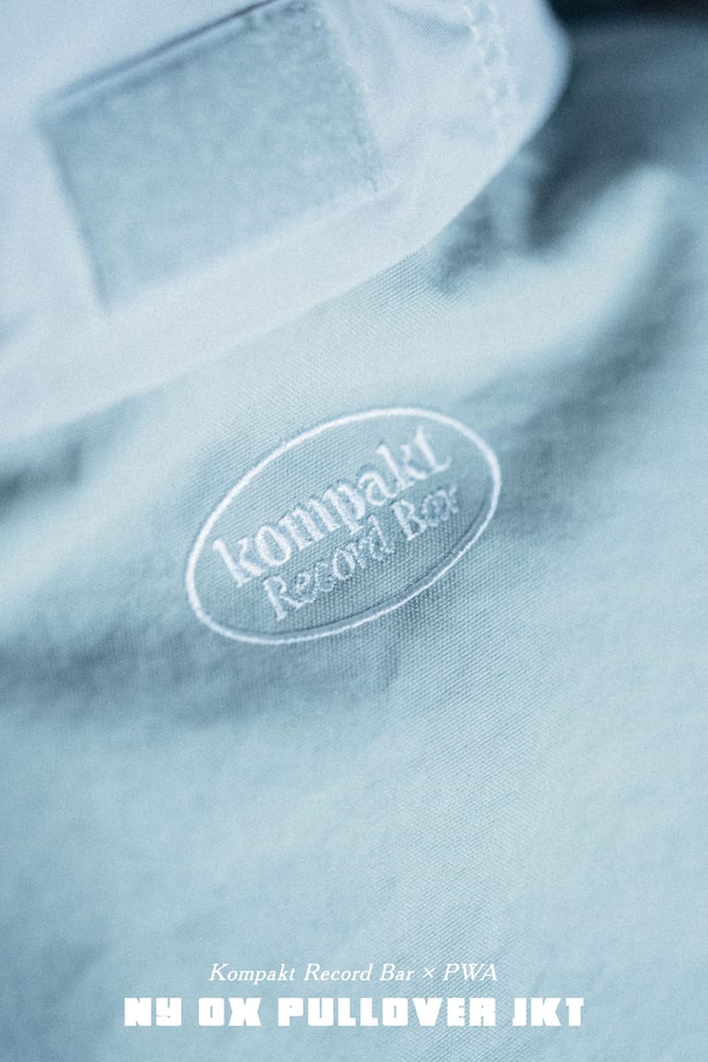 PWA × Kompakt Record Bar アノラック ナイロンジャケット