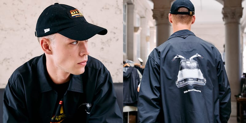 ホワイトマウンテニアリングが『バックトゥザフューチャー』とコラボ