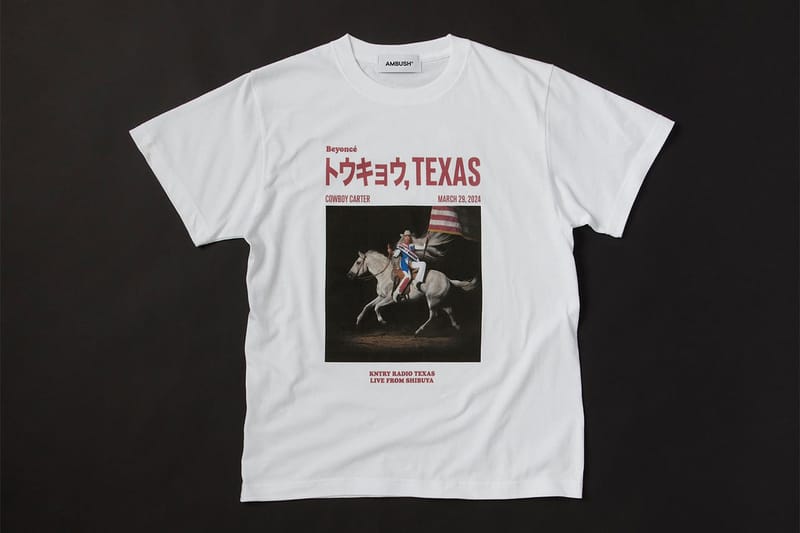 アンブッシュがビヨンセのカウボーイ・カーターのTシャツをデザイン