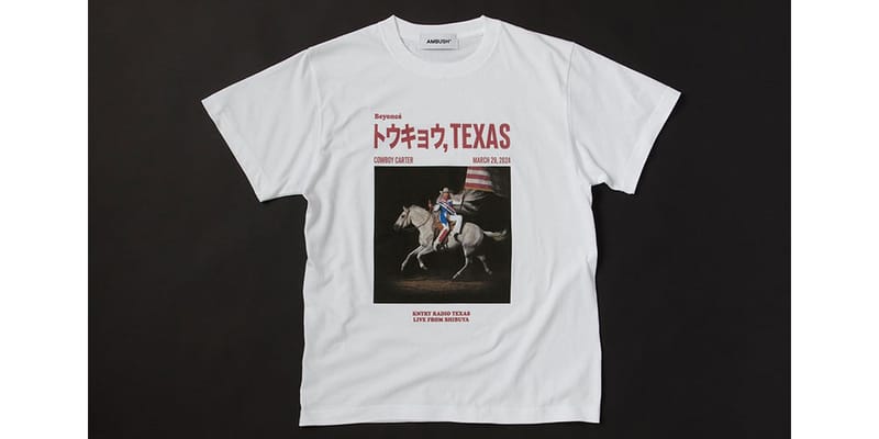 アンブッシュがビヨンセのカウボーイ・カーターのTシャツを ...