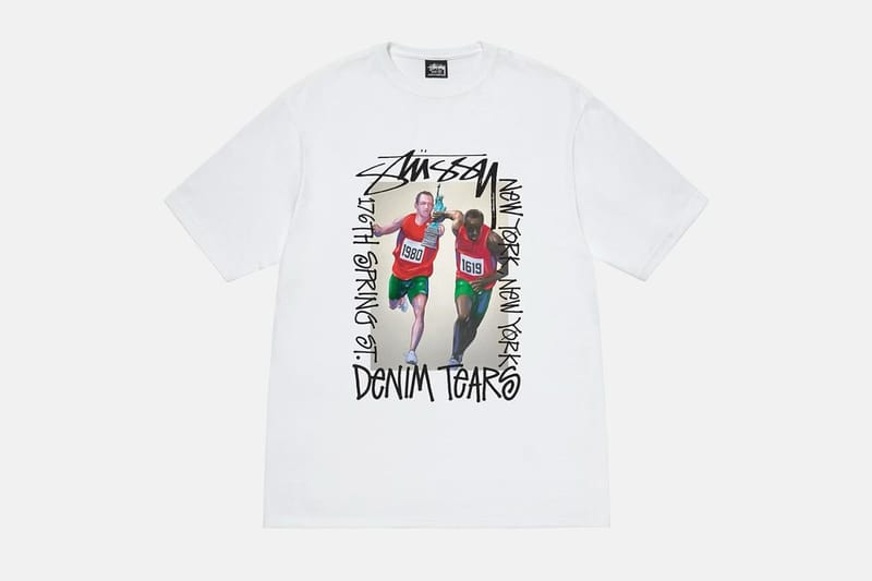デニム ティアーズがステューシーとの最新コラボ Tシャツを発表