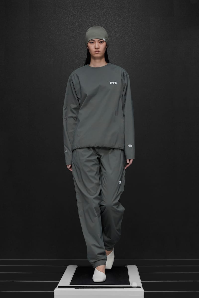 2024AW HYKE ハイク スウェットパンツ ブラック 1