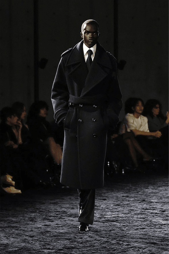 Saint Laurent サテン トレンチコート （PERVERZE/パーバーズ