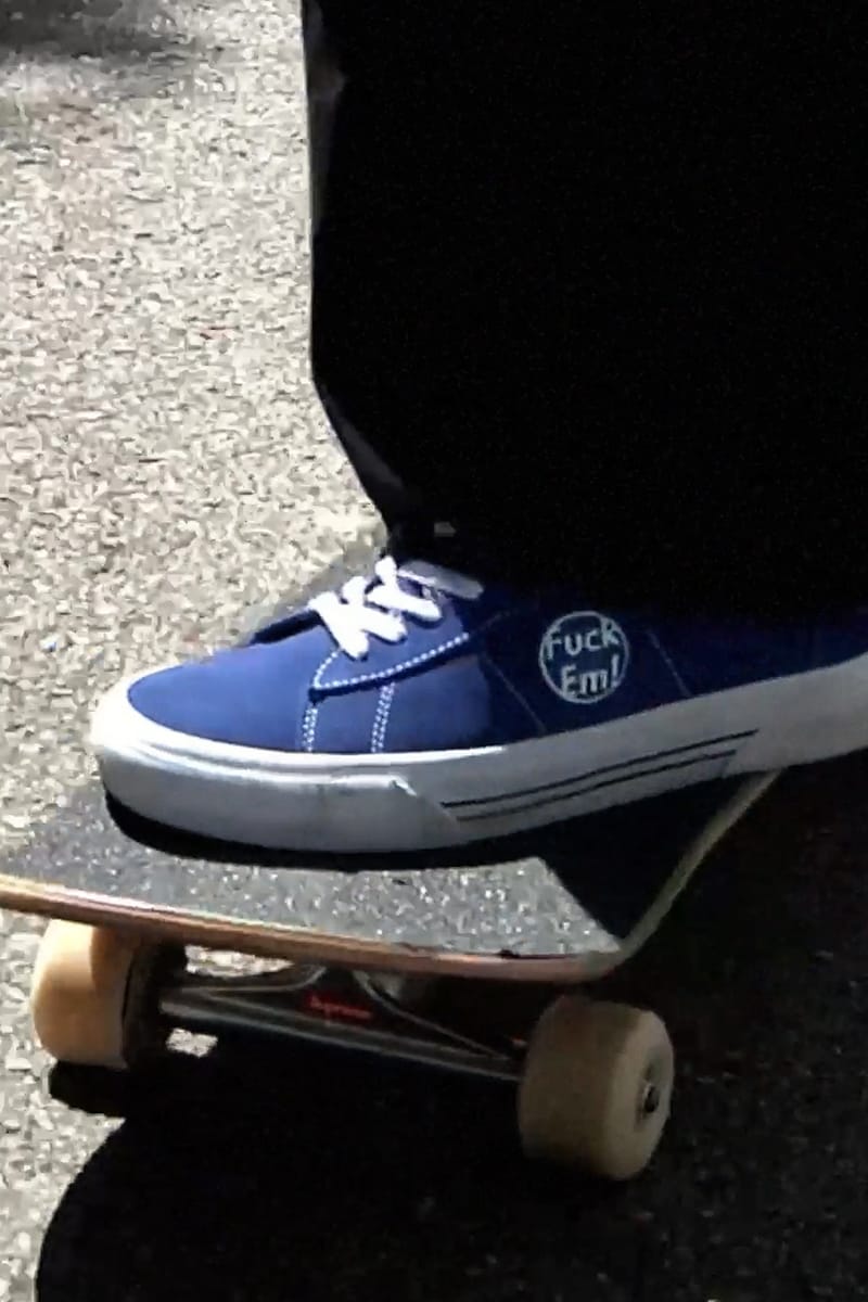 シュプリームxヴァンズから2024年春夏コラボフットウェアが到着