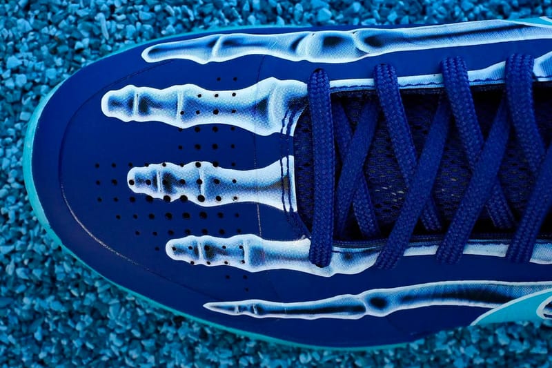 Nike Kobe5 x-ray シューズ 青 骨模様 並行輸入品 シューズ(男性用)