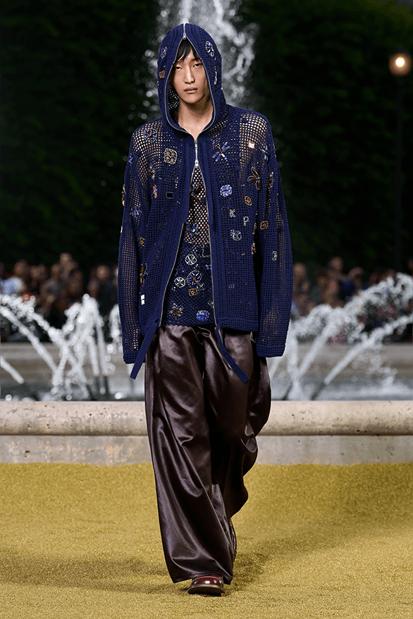 KENZO CLUB 花柄ショートジャケット ネイビー jacket-2-1-18dff