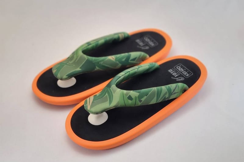 ケンゾーと京都祇園の老舗履物匠 ジョジョ ナイトウの初コラボが実現