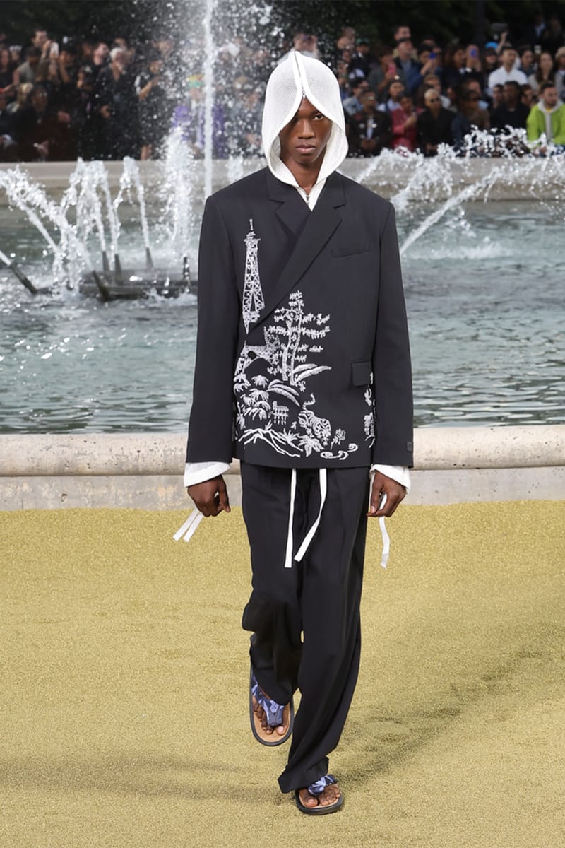 宣伝用 新宿 京王百貨店 3F ジーンズの島 YWS ファッション ポスター ケンゾーと京都祇園の老舗履物匠 ジョジョ ナイトウの初コラボが実現