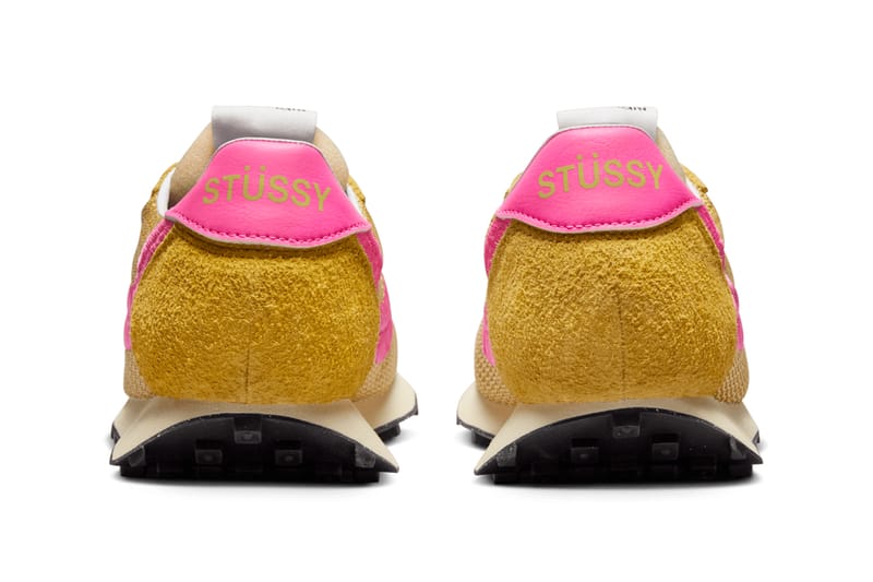 【ナイキ x ステューシー】Nike x Stussy LD-1000 SP Gold 人気 Stüssy Nike LD-1000 Sanded Gold Green Spark Release Date