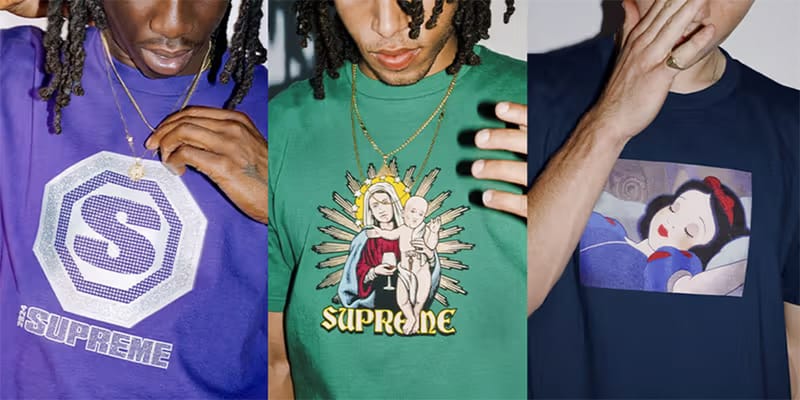 【アーティストコラボ】シュプリーム グラフィックTシャツ supreme-fall-2024-tees-release