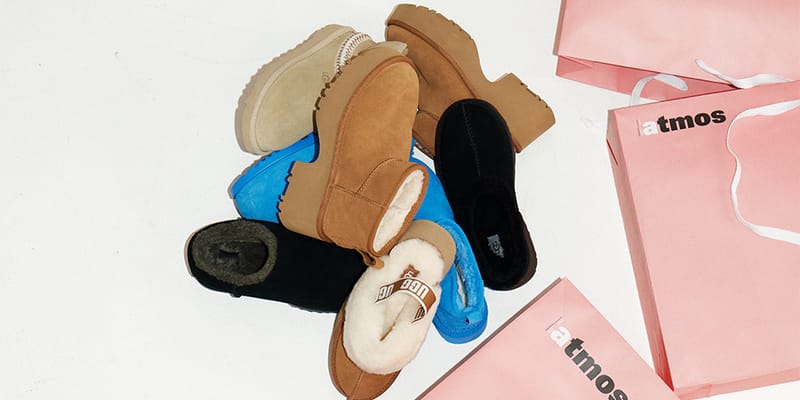 UGG クレムプラットフォーム　24 ピンク アトモスピンクがアグの2024年秋冬ブーツコレクションを発売