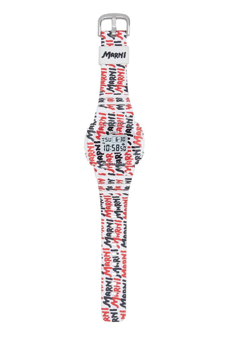 Marni x G-SHOCK 限定 モデル 新品 マルニ、G-SHOCKとのコラボレーションによる腕時計を11月6日より