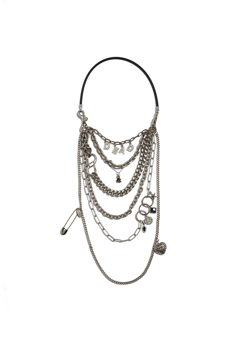 【美品☆完売品】doublet/ダブレット 2024aw/コラボ ネックレス ダブレットが医療機器メーカーとコラボ、チェーンを重ね付けした磁気