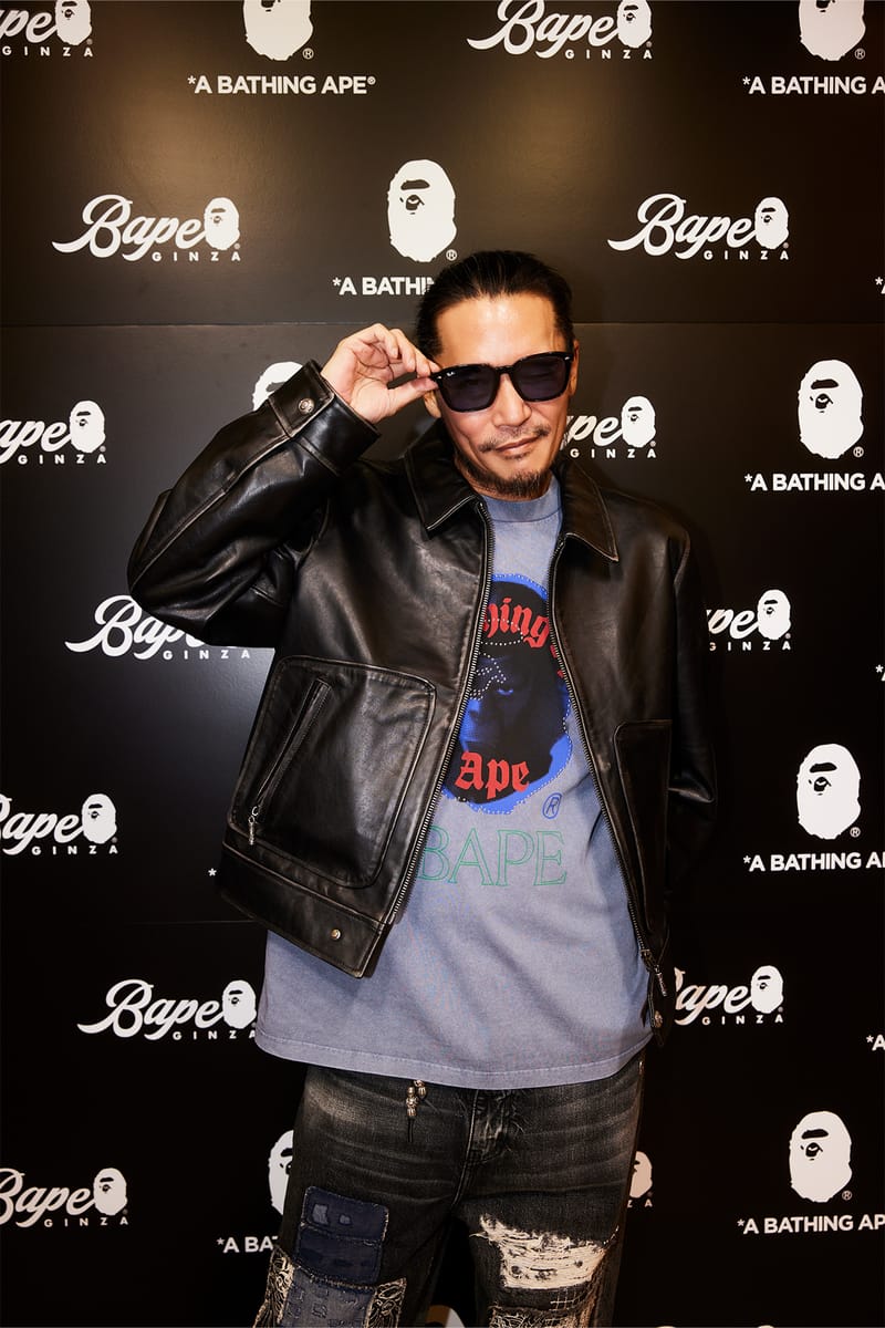 銀座エリア初の路面店 BAPE STORE® GINZA のオープニングに豪華ゲスト