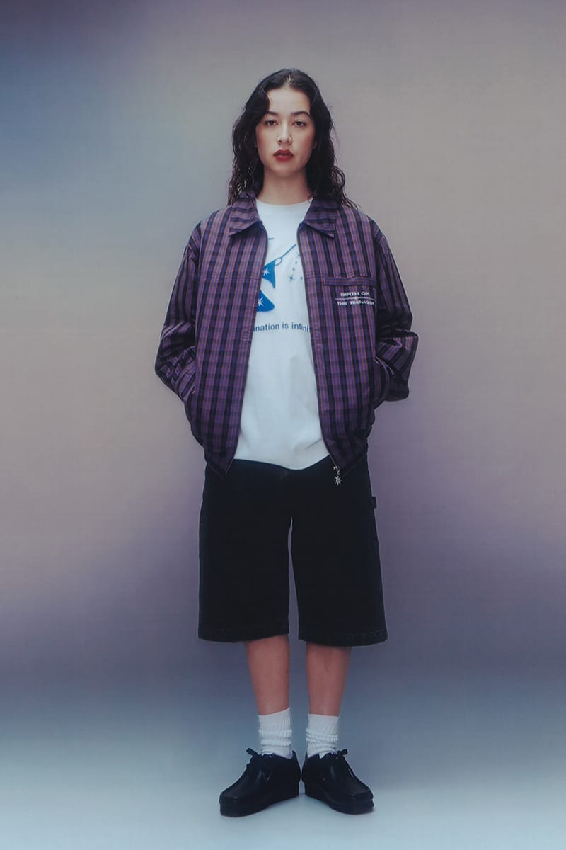 BOTT 25ss Gingham Shell Jacket