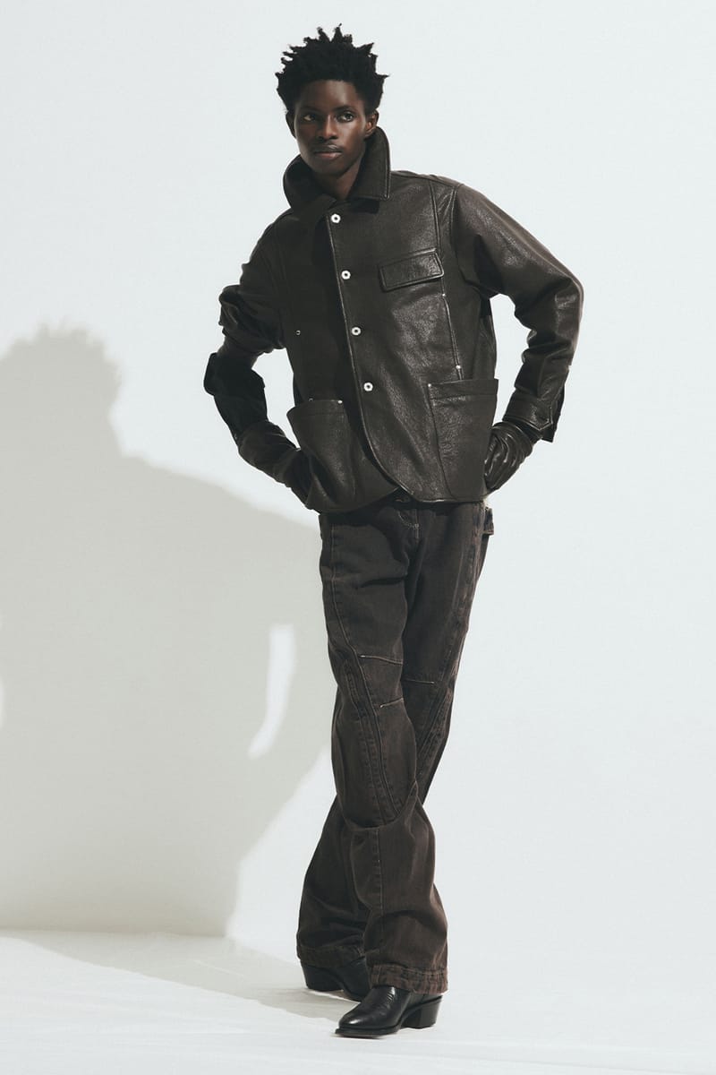 refomed 25ss CCU レザーワークジャケット