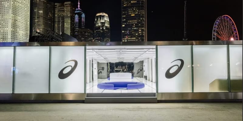 唯一無二の世界観を体現するアシックススポーツスタイルのポップアップ