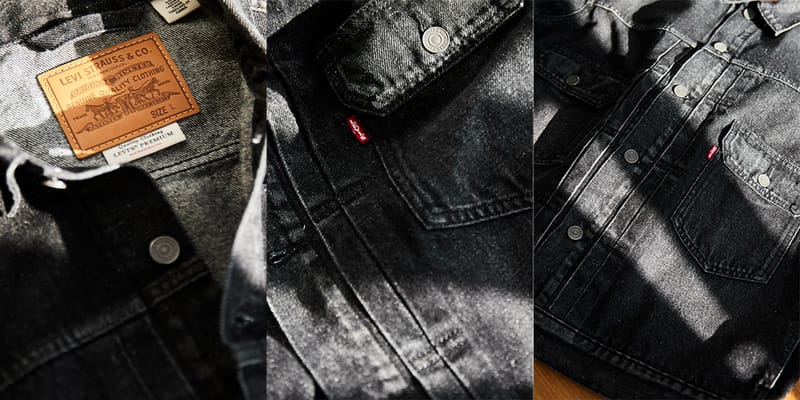 リーバイス®|ビオトープからエイジング加工による黒のセカンドが